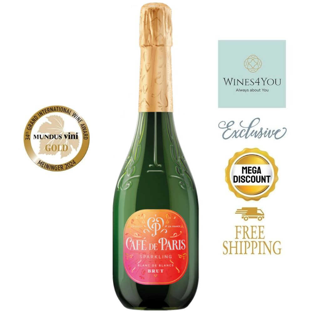 Cafe de Paris Brut France Sparkling Wine